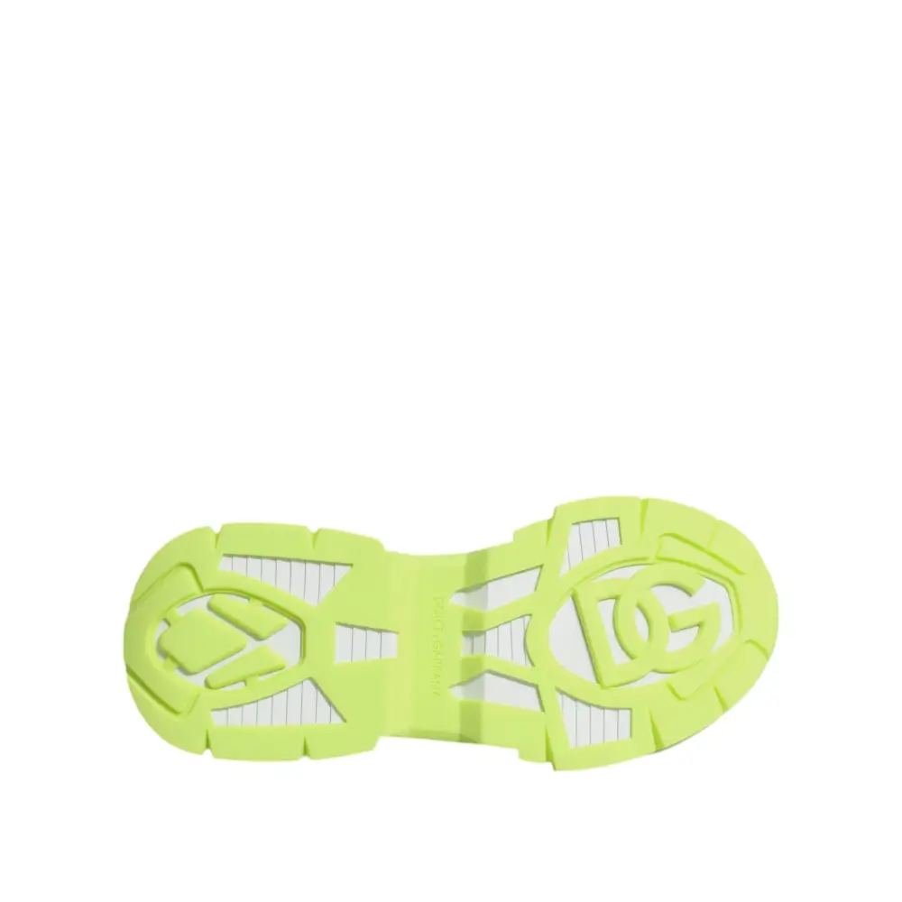 Dolce & Gabbana Multicolor Airmaster Low Top Sneakers Shoes - Sneakers