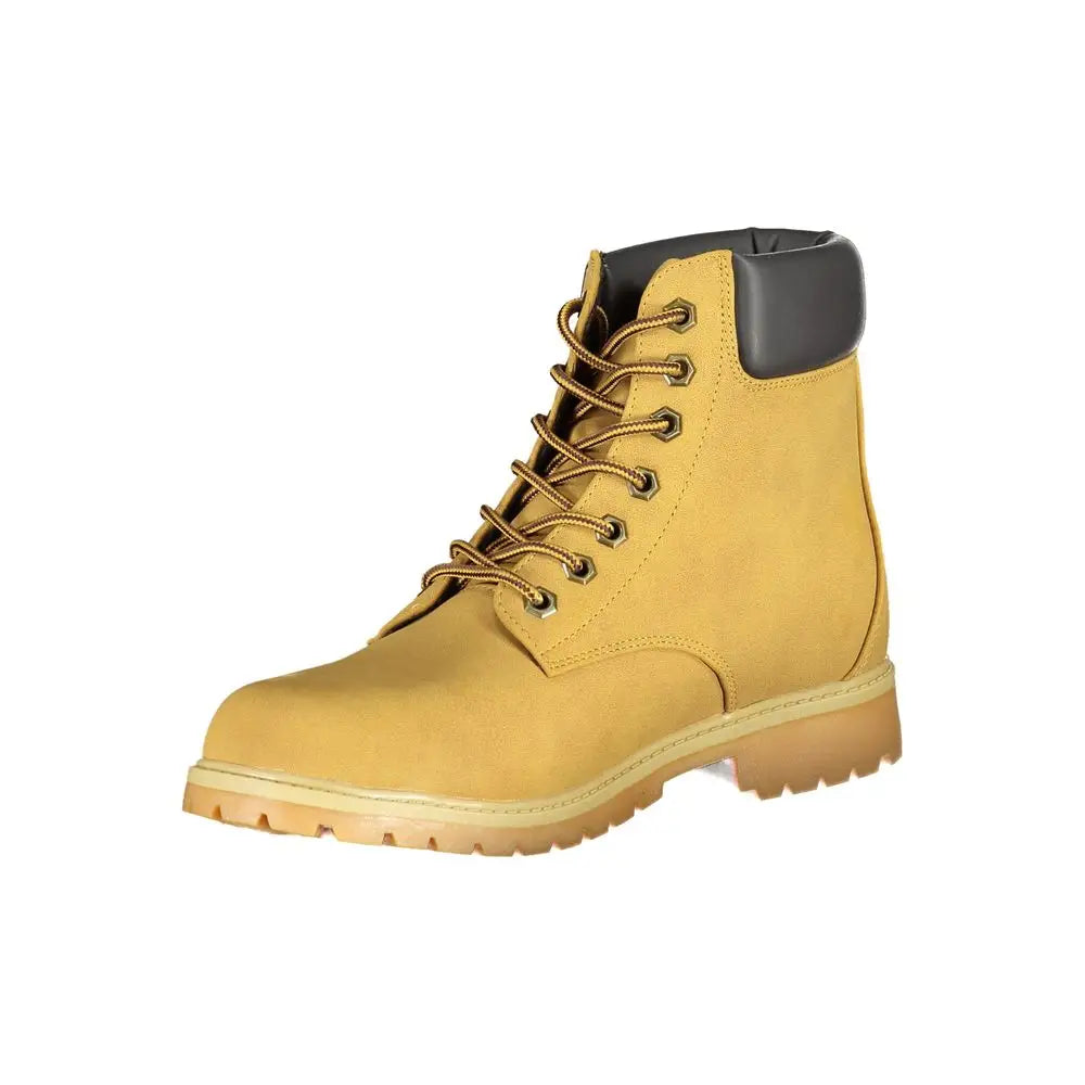 Fila Vibrant Yellow Contrast Lace-up Boots - Ankelstøvler