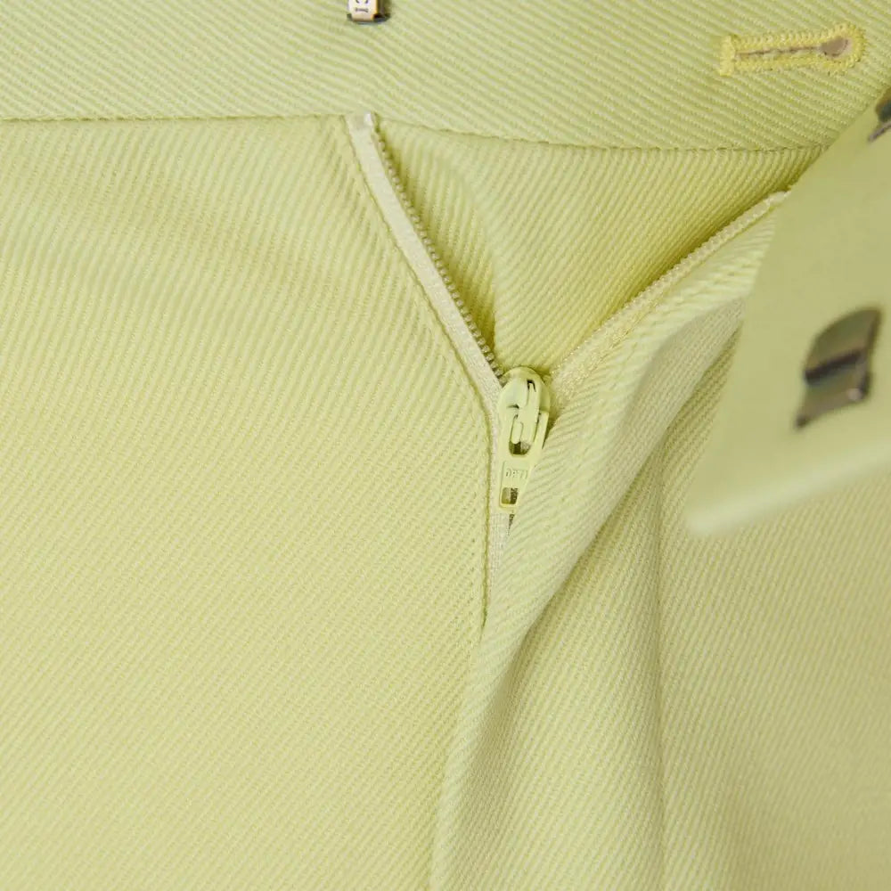 Gucci Lime Yellow Polyester Pants