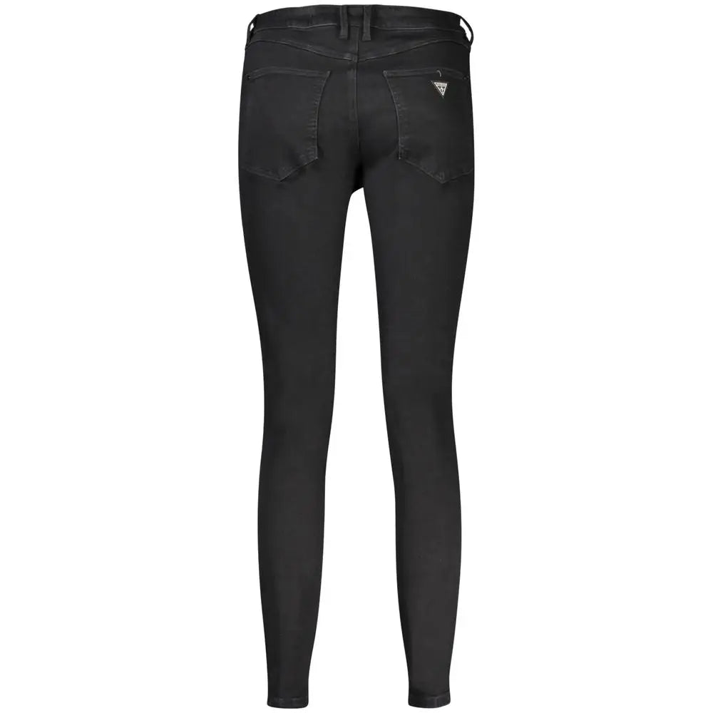 Guess Jeans Black Cotton Jeans & Pant - Jeans