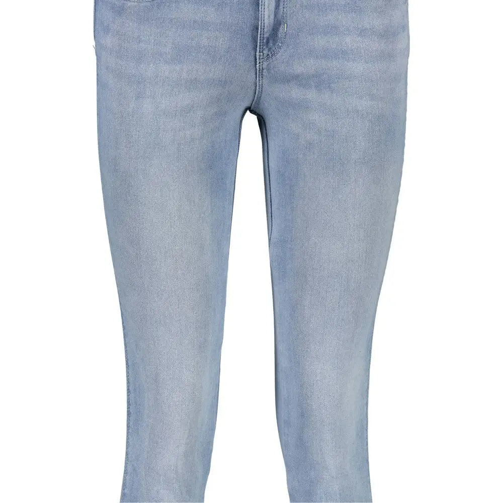 Guess Jeans Light Blue Cotton Women Jeans - Jeans