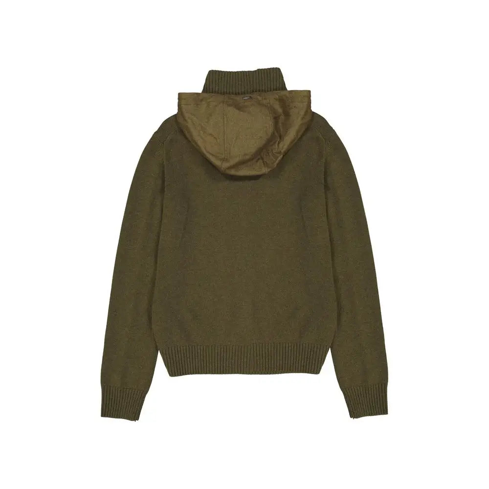 Herno Bicolor Cashmere Hoodie - IT50/L - Hoodies