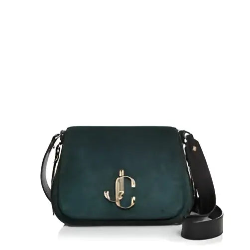 Jimmy Choo Grøn Dame Varenne/XB Skuldertaske (Lagersalg)