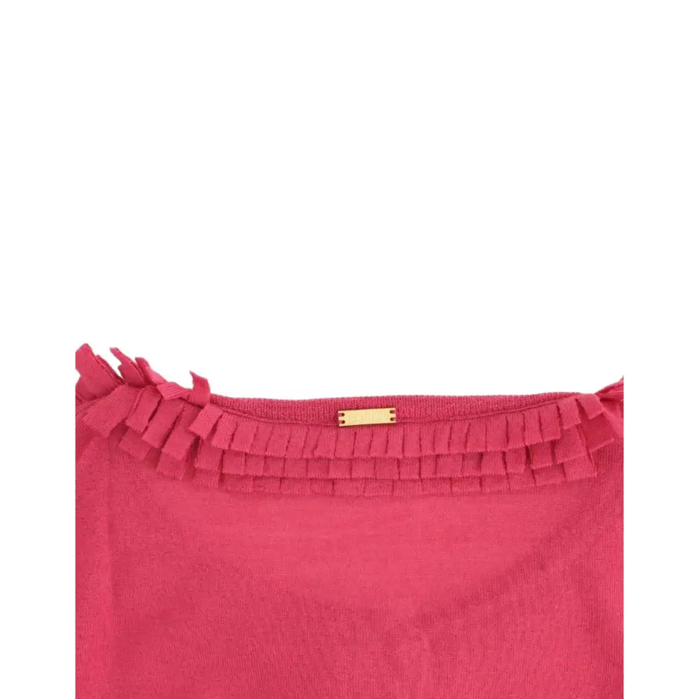 John Galliano Pink wool cardigan