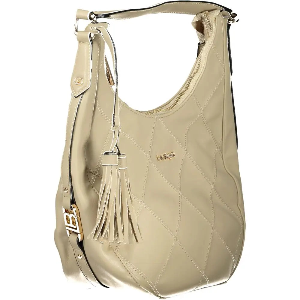 Laura Biagiotti Beige PVC Women Handbag - Håndtasker