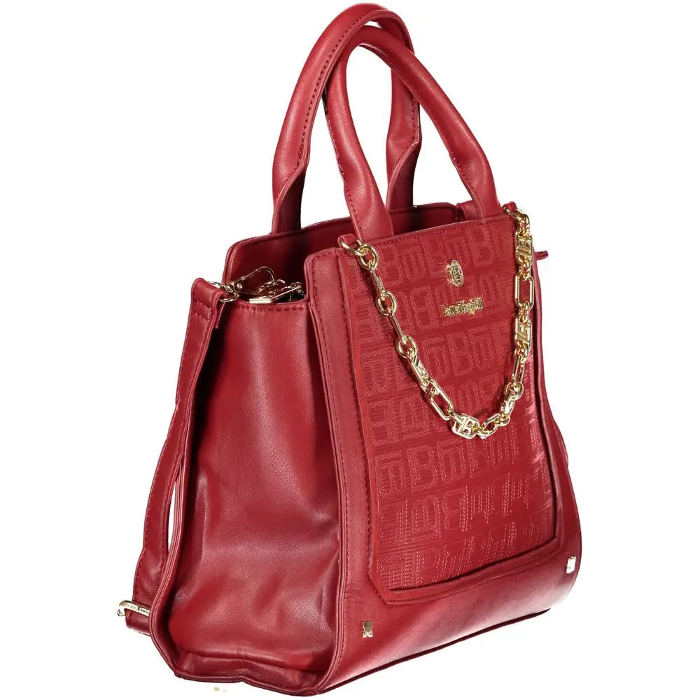 Laura Biagiotti Red PVC Women Handbag - Håndtasker