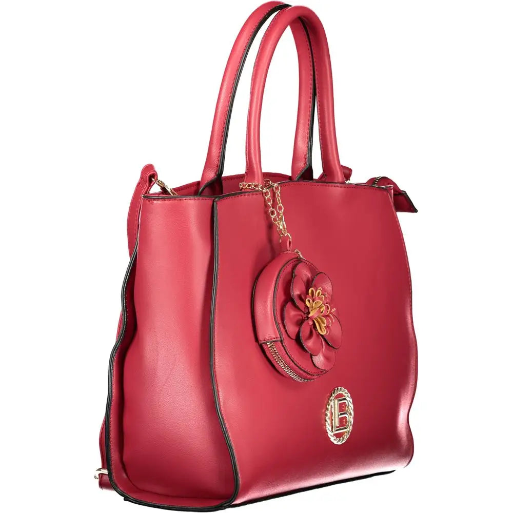 Laura Biagiotti Red PVC Women Handbag - Håndtasker