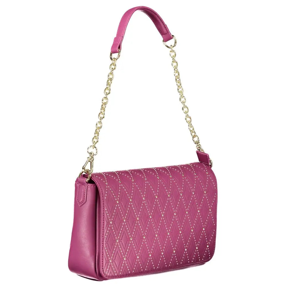Mario Valentino Purple Polyethylene Handbag - Håndtasker