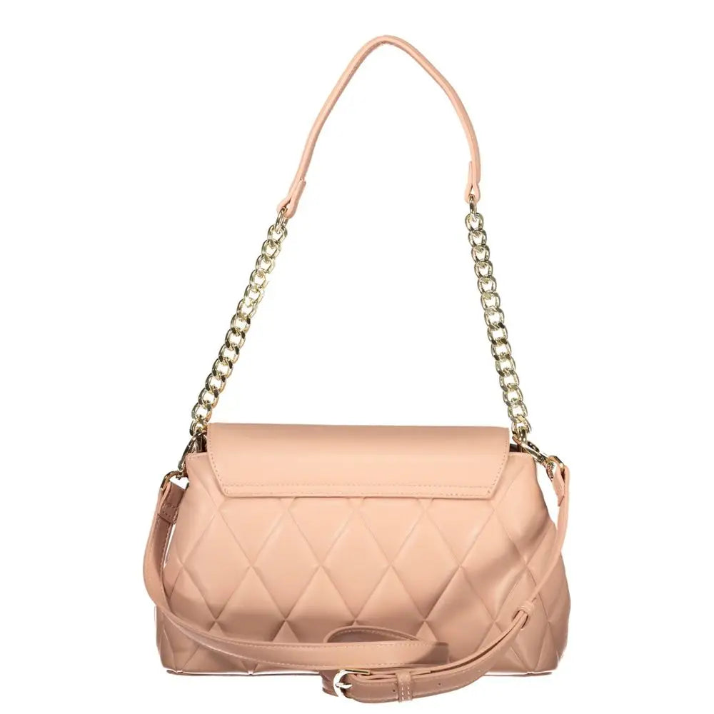 Mario Valentino Rosa Poliuretano Women Shoulder Bag - Skuldertasker
