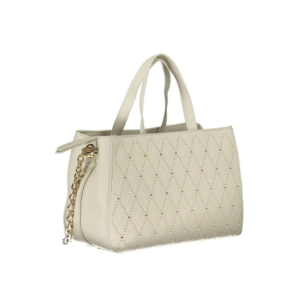 Mario Valentino White Polyethylene Handbag - Håndtasker