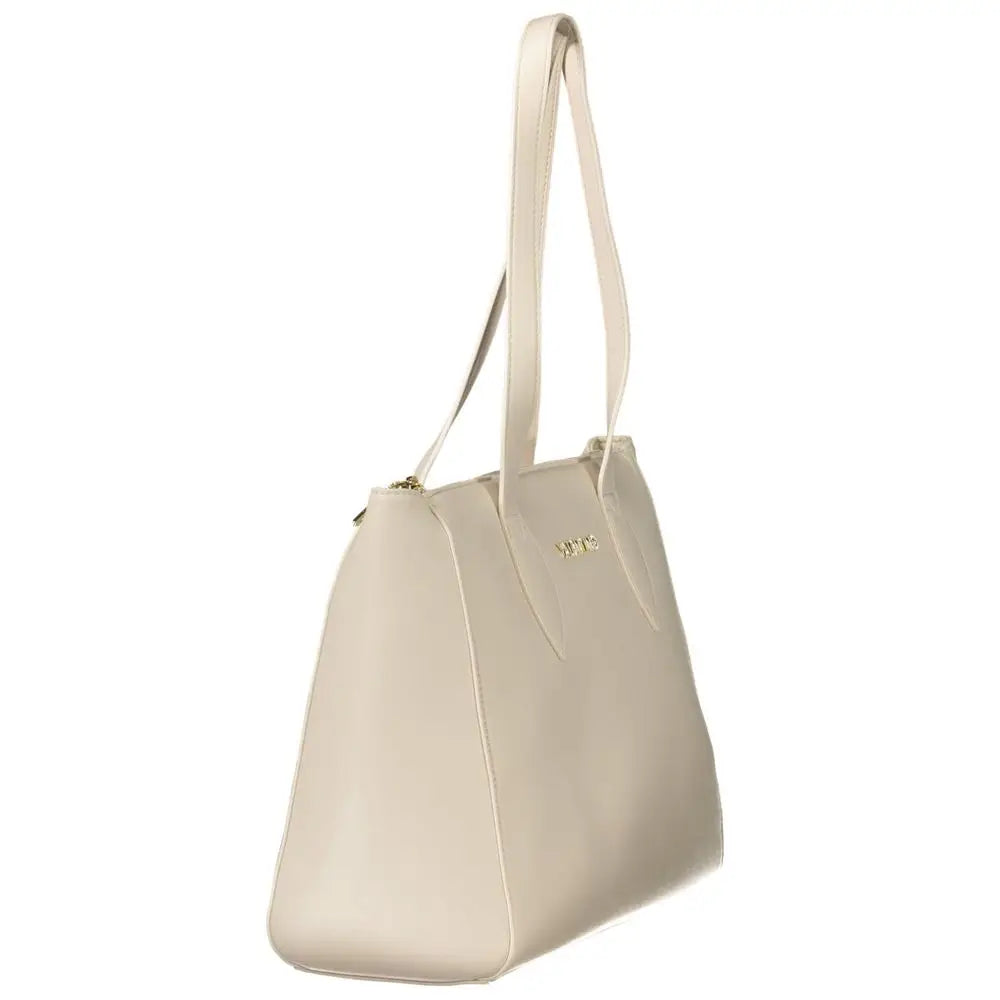 Mario Valentino White Polyethylene Women Handbag - Håndtasker