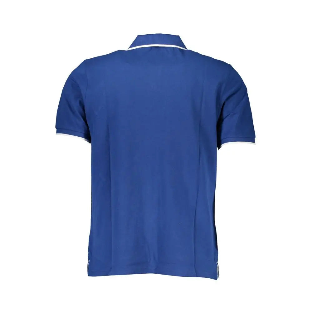 North Sails Blue Cotton Polo Shirt - Polo Shirts