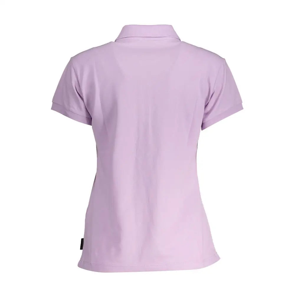 North Sails Pink Cotton Women Polo Shirt - Polo Shirts