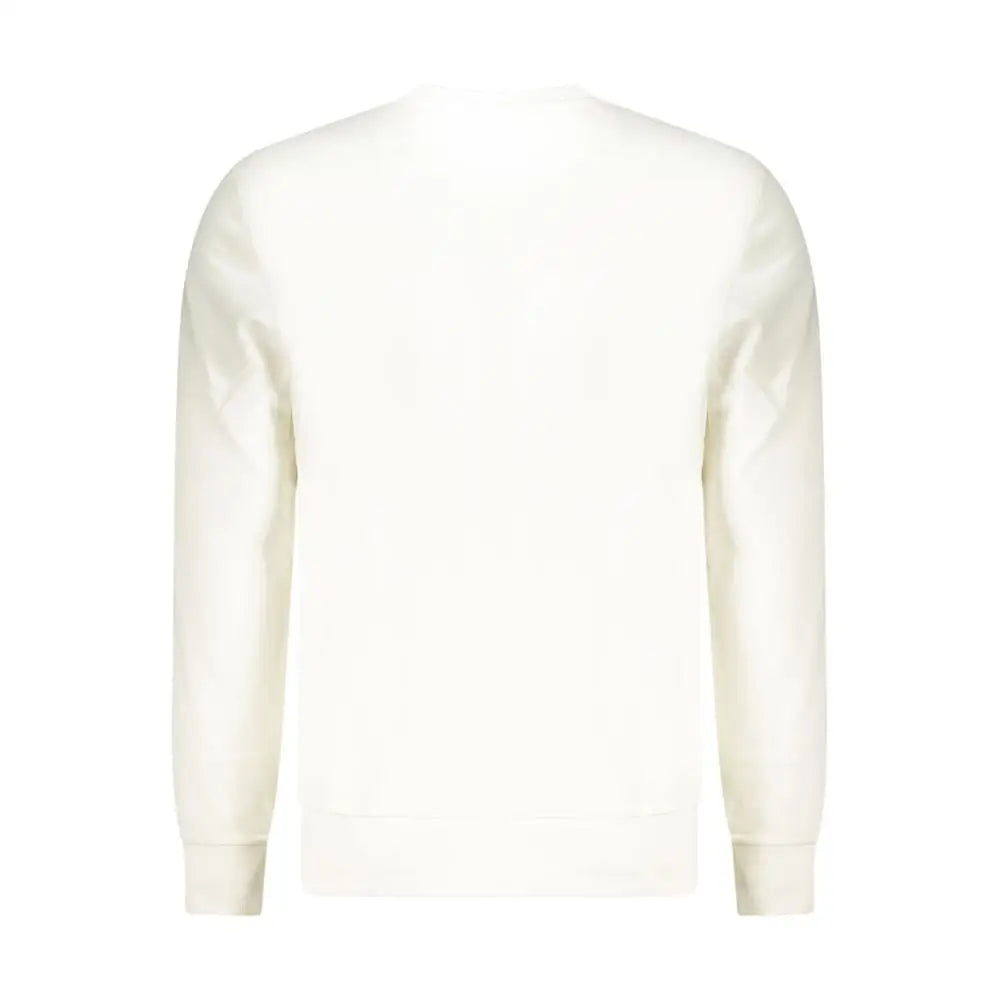 Nord Sails hvid bomuldssweater i cremfarvet langærmet design med rund hals og ribbade manchetter