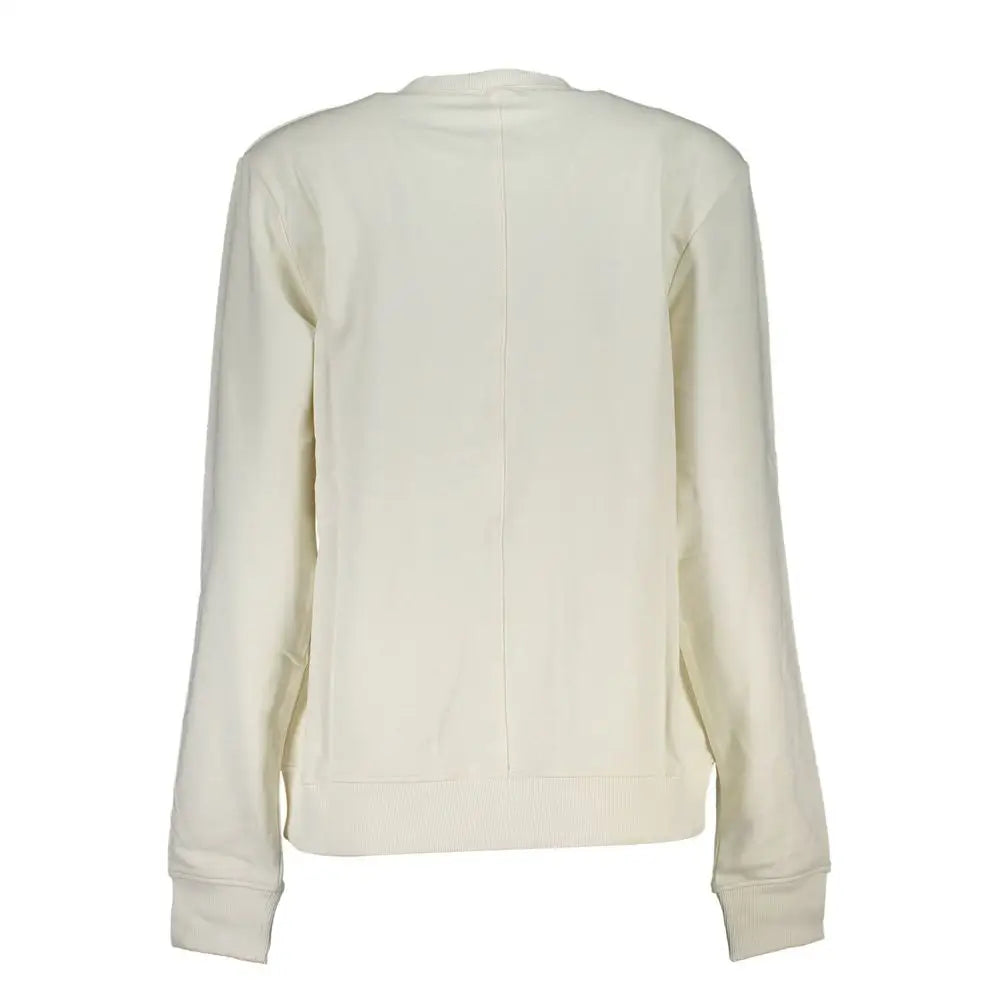 North Sails White Cotton Women Sweater - Sweaters