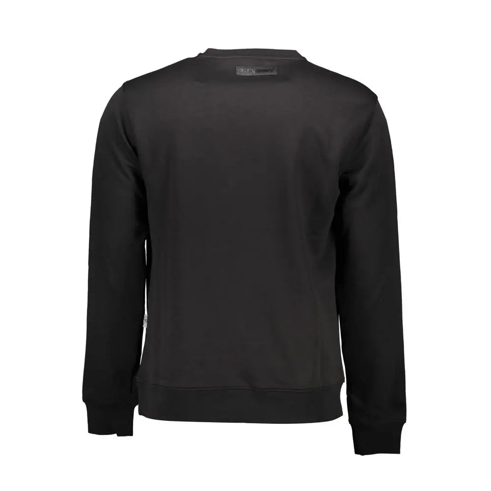 Plein Sport Black Cotton Men Sweater - Sweaters