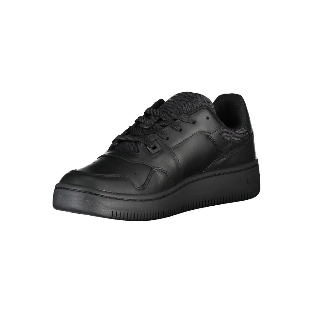 Tommy Hilfiger Black Polyester Sneakers - Sneakers