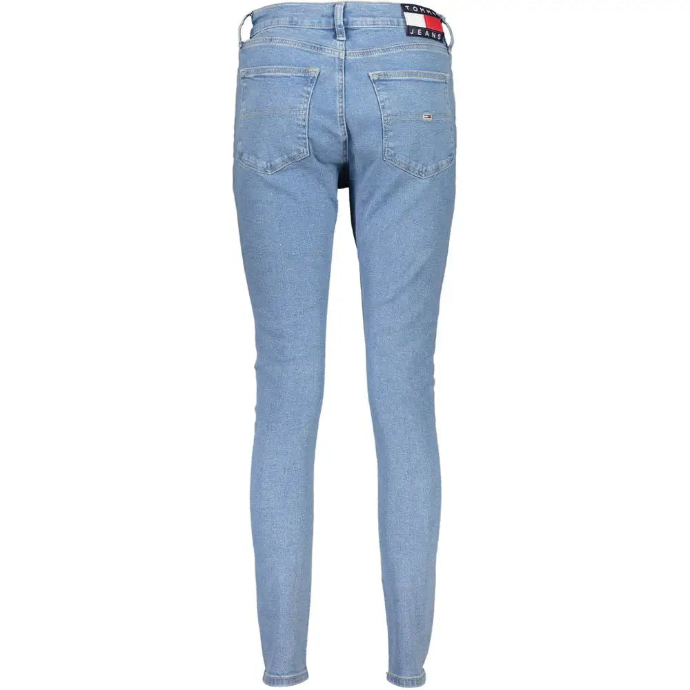 Tommy Hilfiger Blue Cotton Women Jeans - Jeans