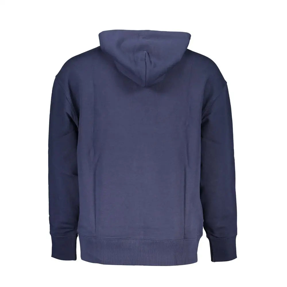Tommy Hilfiger Chic Blue Hooded Sweatshirt with Logo Detail - S - Sweatshirts