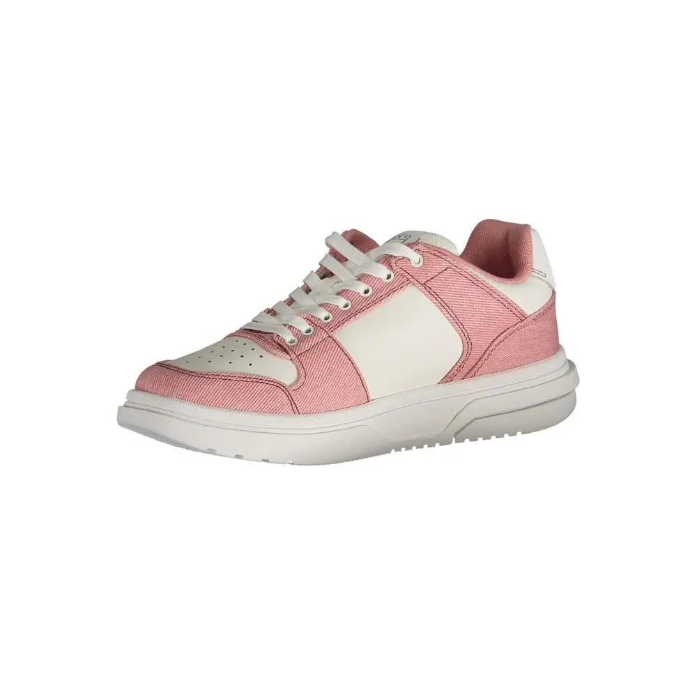 Tommy Hilfiger Pink Polyester Sneakers - Sneakers