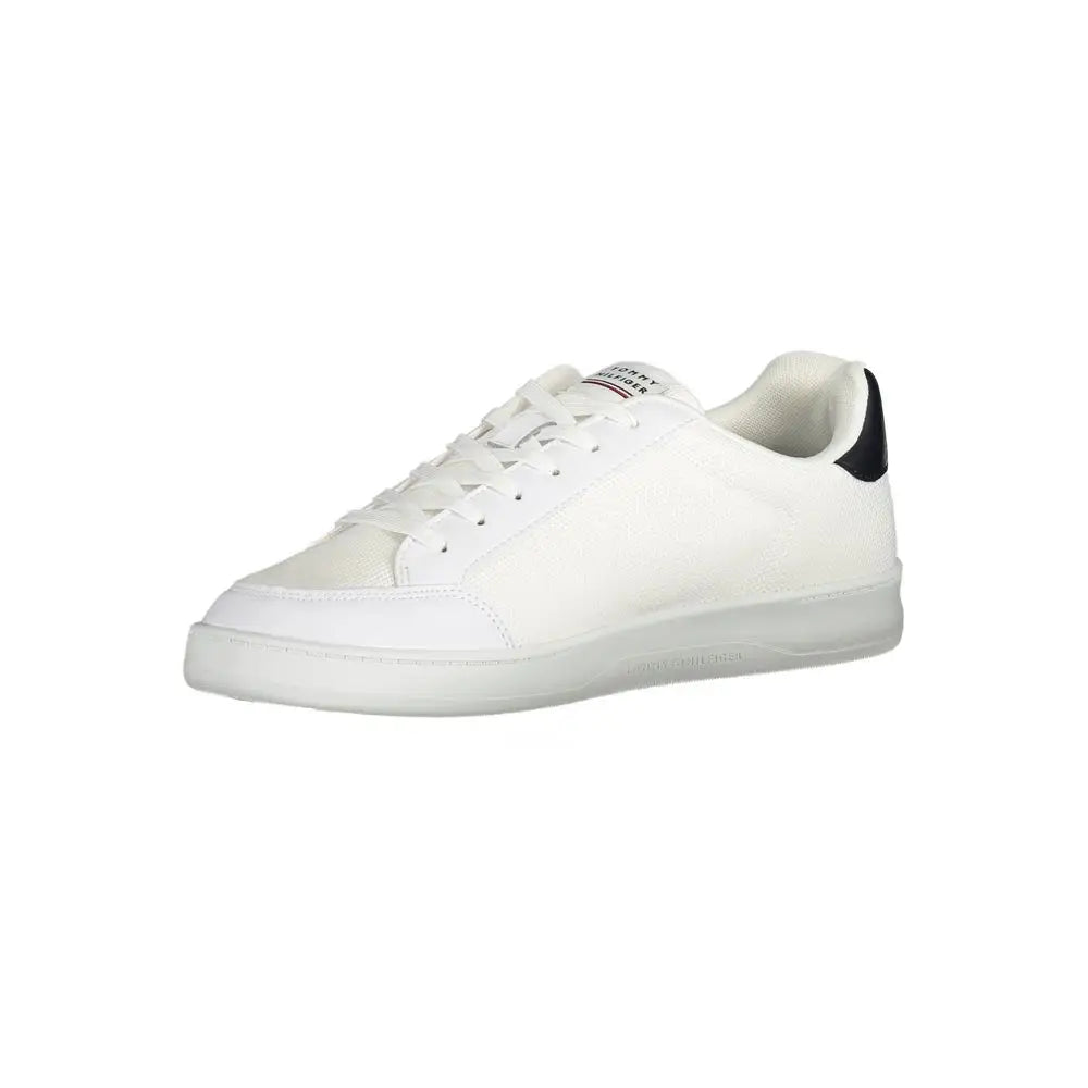Tommy Hilfiger White Polyester Sneakers - Sneakers