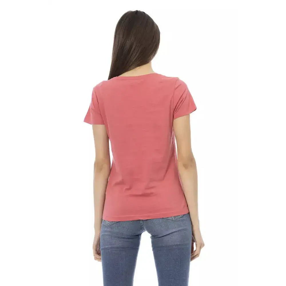 Trussardi Action Multicolor Cotton Women T-Shirt