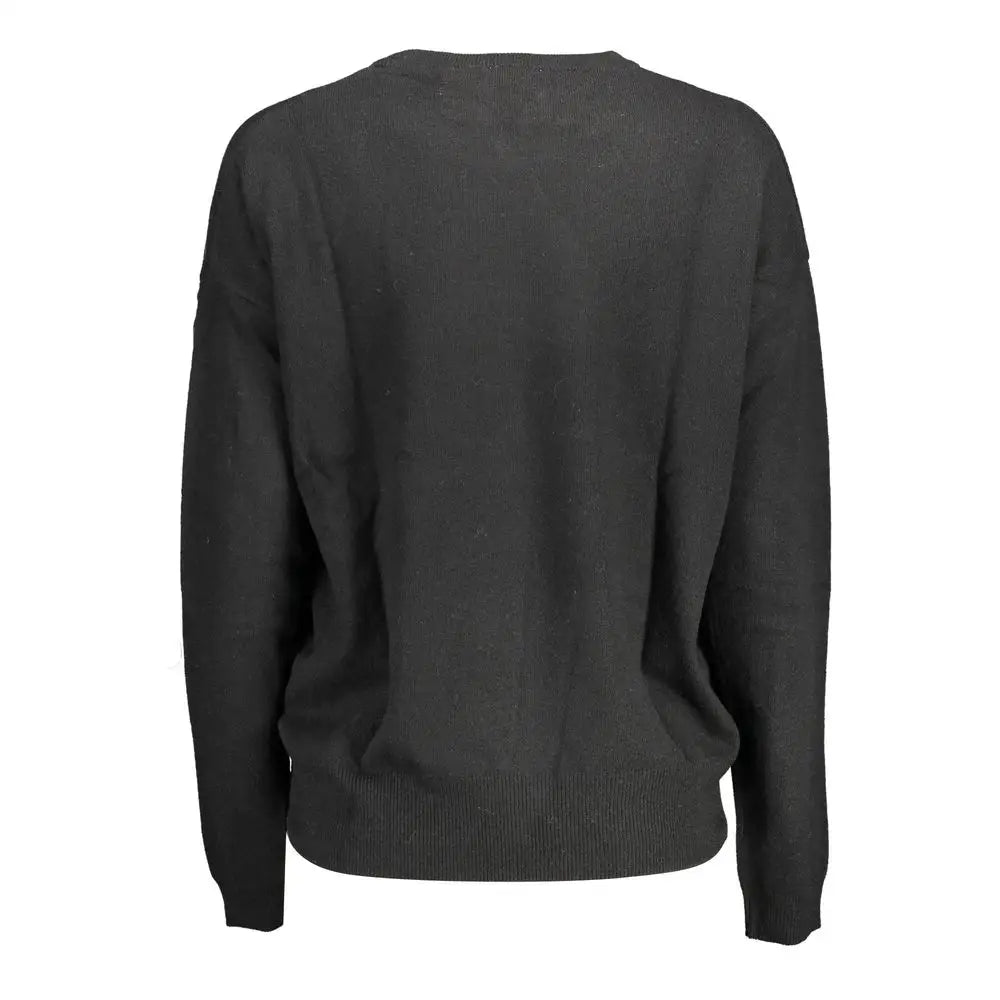 U.S. POLO ASSN. Black Wool Sweater - L - Sweaters