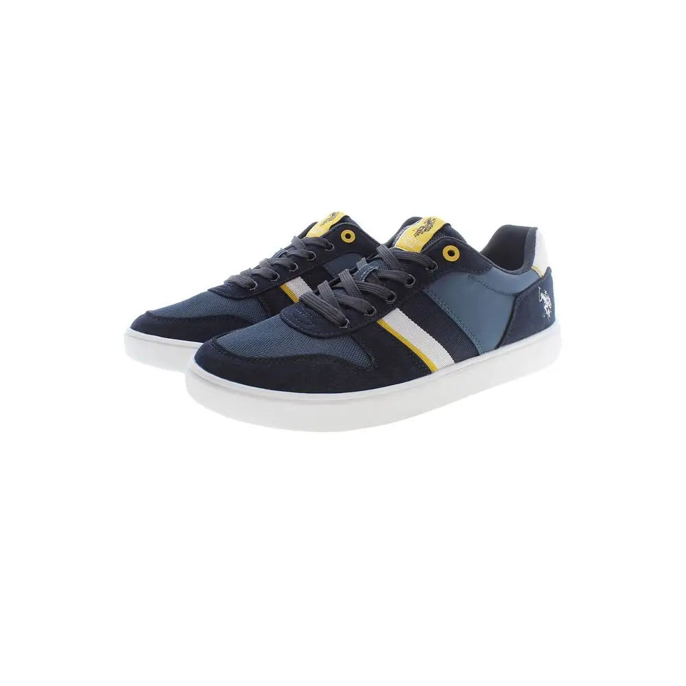 U.S. POLO ASSN. Blue Polyester Men Sneakers - Sneakers