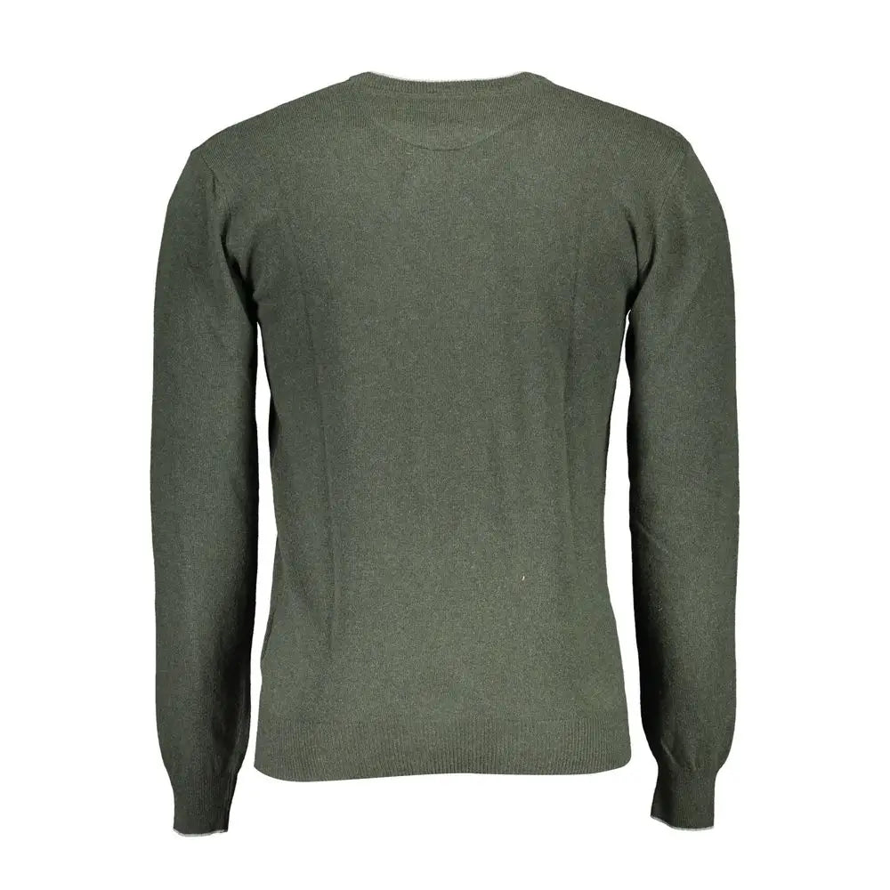 U.S. POLO ASSN. Green Wool Men Sweater - Sweaters