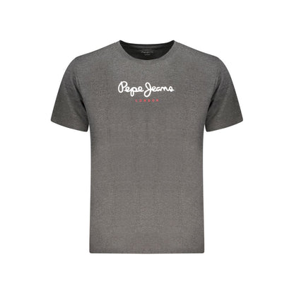Pepe Jeans Grigio Cotton Men T-Shirt