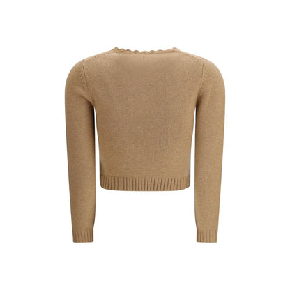 Chloé Brown Wool Sweatshirt
