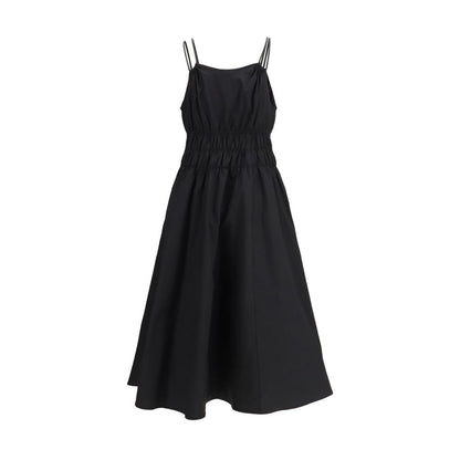 PINKO Black Cotton Casual Dress