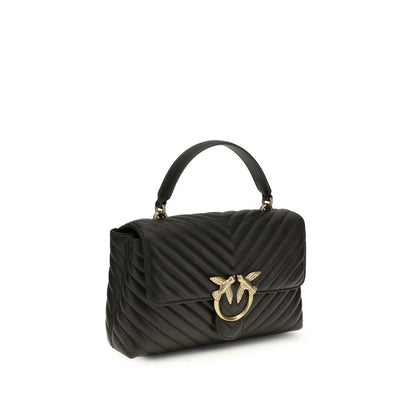 PINKO Bicolor Calf Leather Bos Taurus Handbag