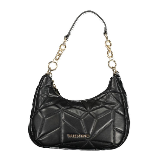 Mario Valentino Black Polyurethane Women Handbag