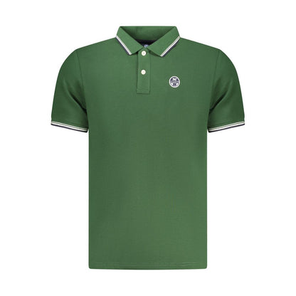 North Sails Verde Cotton Men Polo Shirt