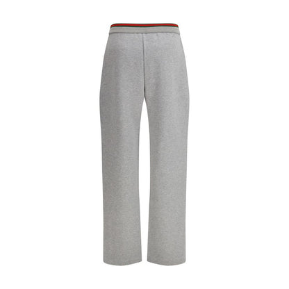 Gucci Gray Cotton Casual Pants