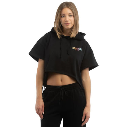 Moschino Black Cotton Sweatshirt