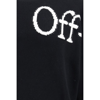 Off-White Black Cotton Sweatshirt