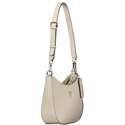 Guess Jeans Beige Polyurethane Women's Handbag