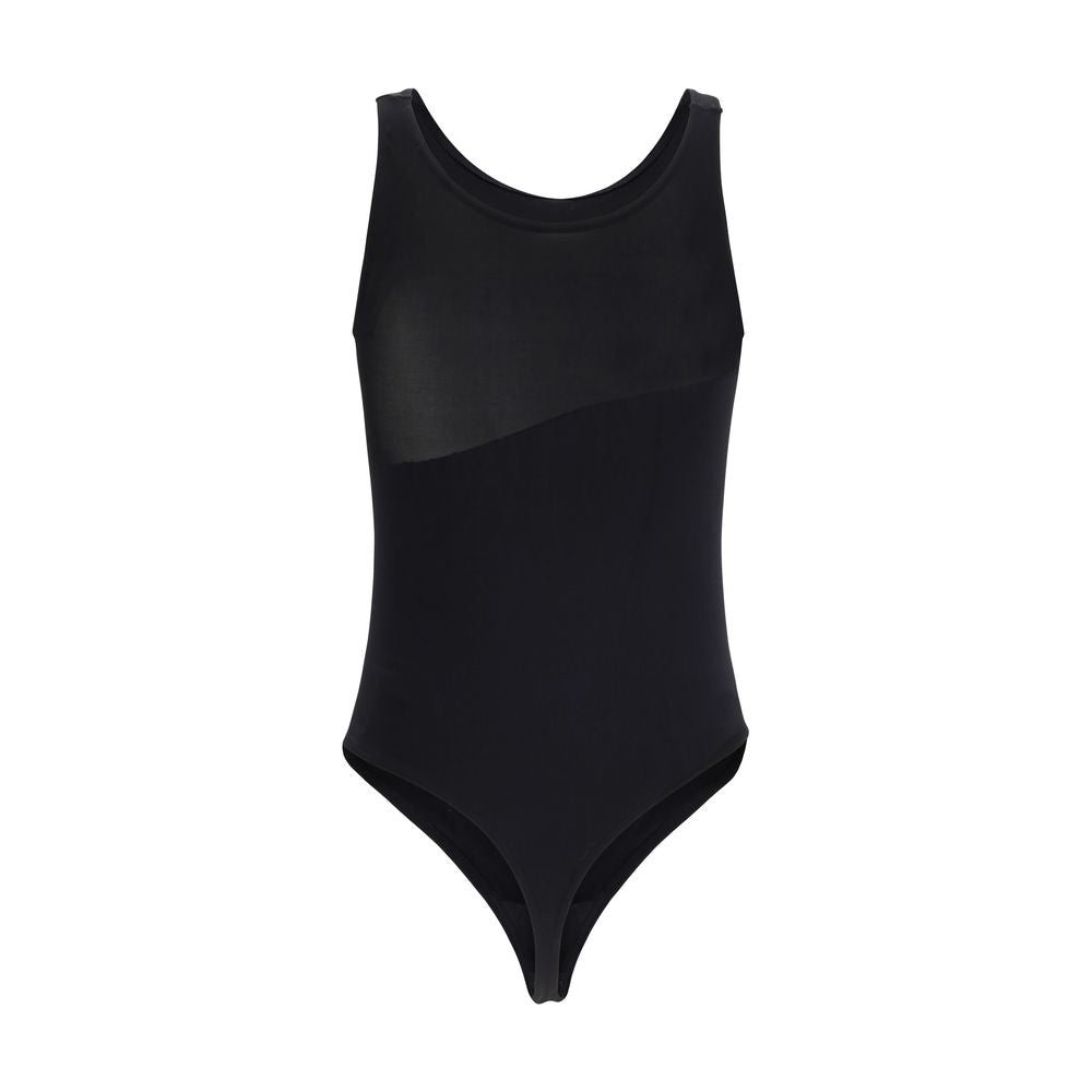 Wolford Black Polyamide Bodysuit