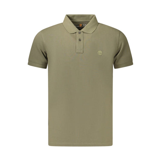Timberland Verde Cotton Mens Polo Shirt