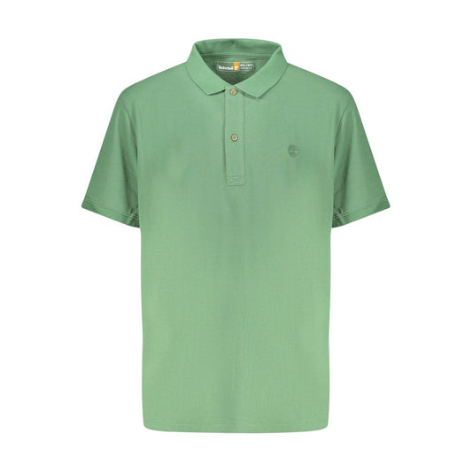 Timberland Verde Cotton Men Polo
