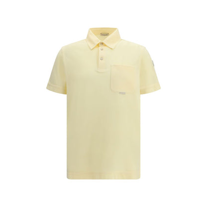 Moncler Bicolor Cotton Polo Shirt