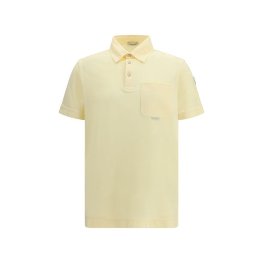 Moncler Bicolor Cotton Polo Shirt