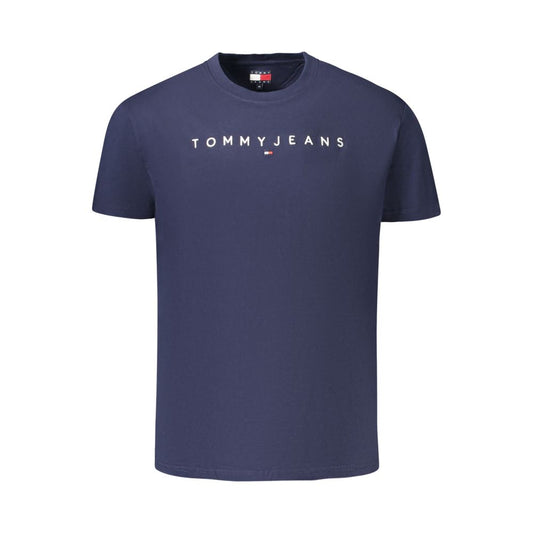 Tommy Hilfiger Blue Cotton Men's T-Shirt