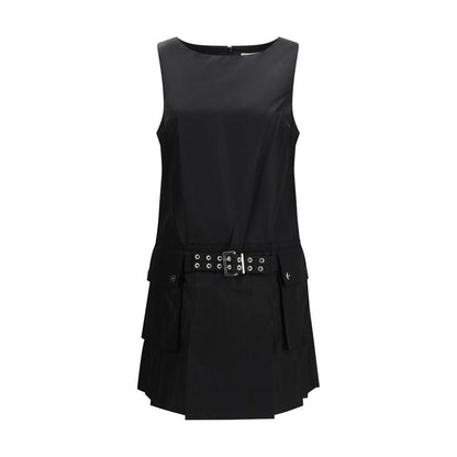 Ganni Black Recycled Polyamide Casual Dress