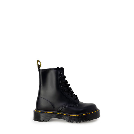 Dr. Martens Black Leather Lace-Up Boots
