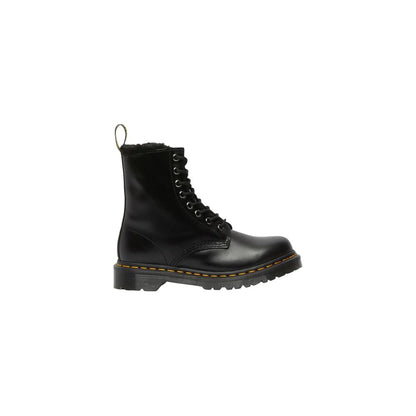 Dr. Martens Black Leather Lace-Up Boots