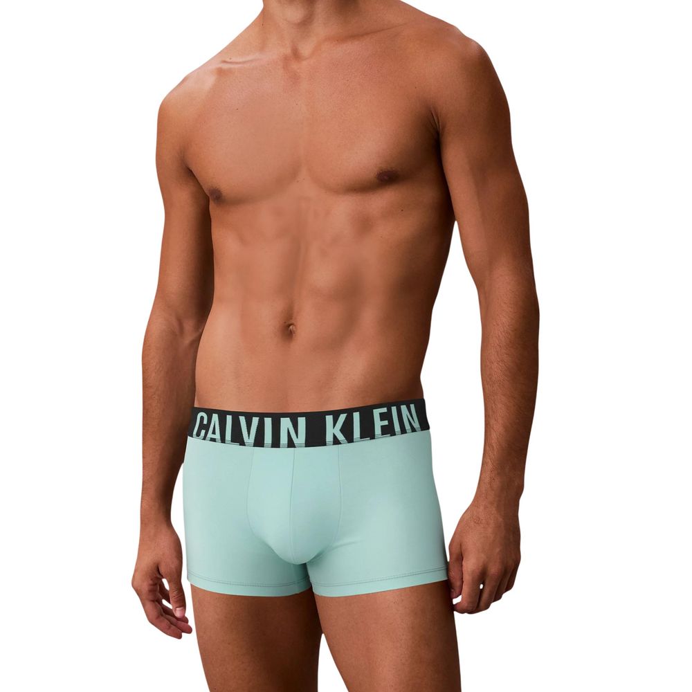Calvin Klein Underwear Turquoise Cotton Boxers