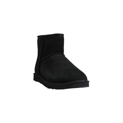 UGG Black Suede Leather Ankle Boots
